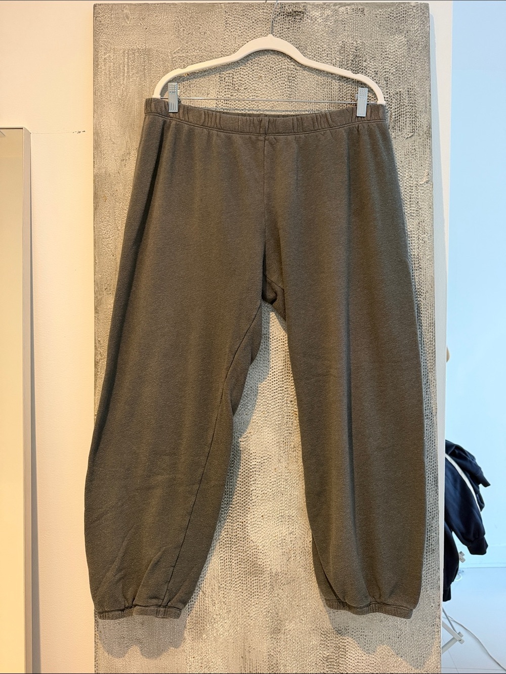 Wildfox Olive Green Relaxed Track Joggers